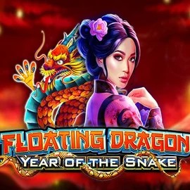 Floating Dragon Year of the Snake casino game by Pragmatic Play – featured logo at VipLuck Casino