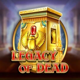 Legacy of Dead casino game by Play'n GO – featured logo at VipLuck Casino